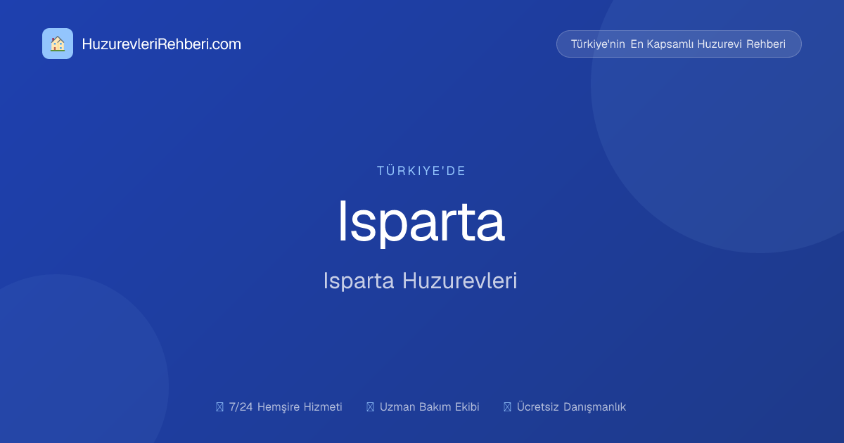 Hacı Ahmet Şençopur Huzurevi Yaşlı Bakım ve Rehabilitasyon Merkezi Müdürlüğü